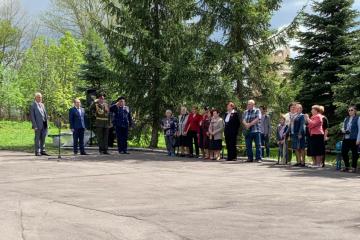 9 мая 2019 г. Митинг в парке Победы в с. Корсаково