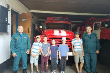 Экскурсия в пожарную часть