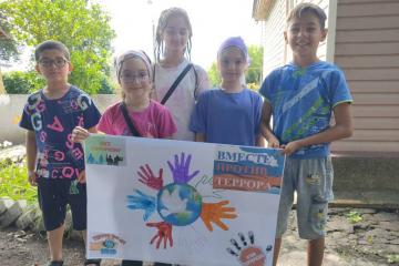 Акция "Дети против терроризма"