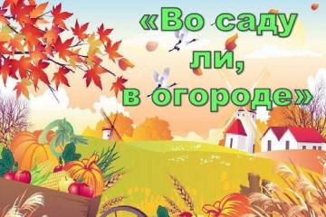 «Во саду ли, в огороде»